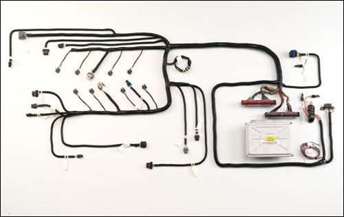 #HVL60D - GEN III VORTEC HARNESS: 2002-07 6.0L  w/o Electronic Transmission, Drive By Wire