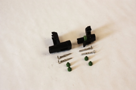 #WP266 - Weatherpack Connectors, double male and female