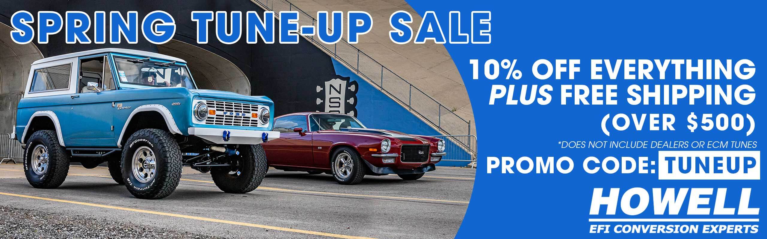 Spring Tune Up Sale